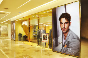 Retail Lighting Versace Store Display