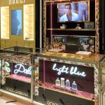 Illuminated Cosmetics Display: Dolce & Gabbana